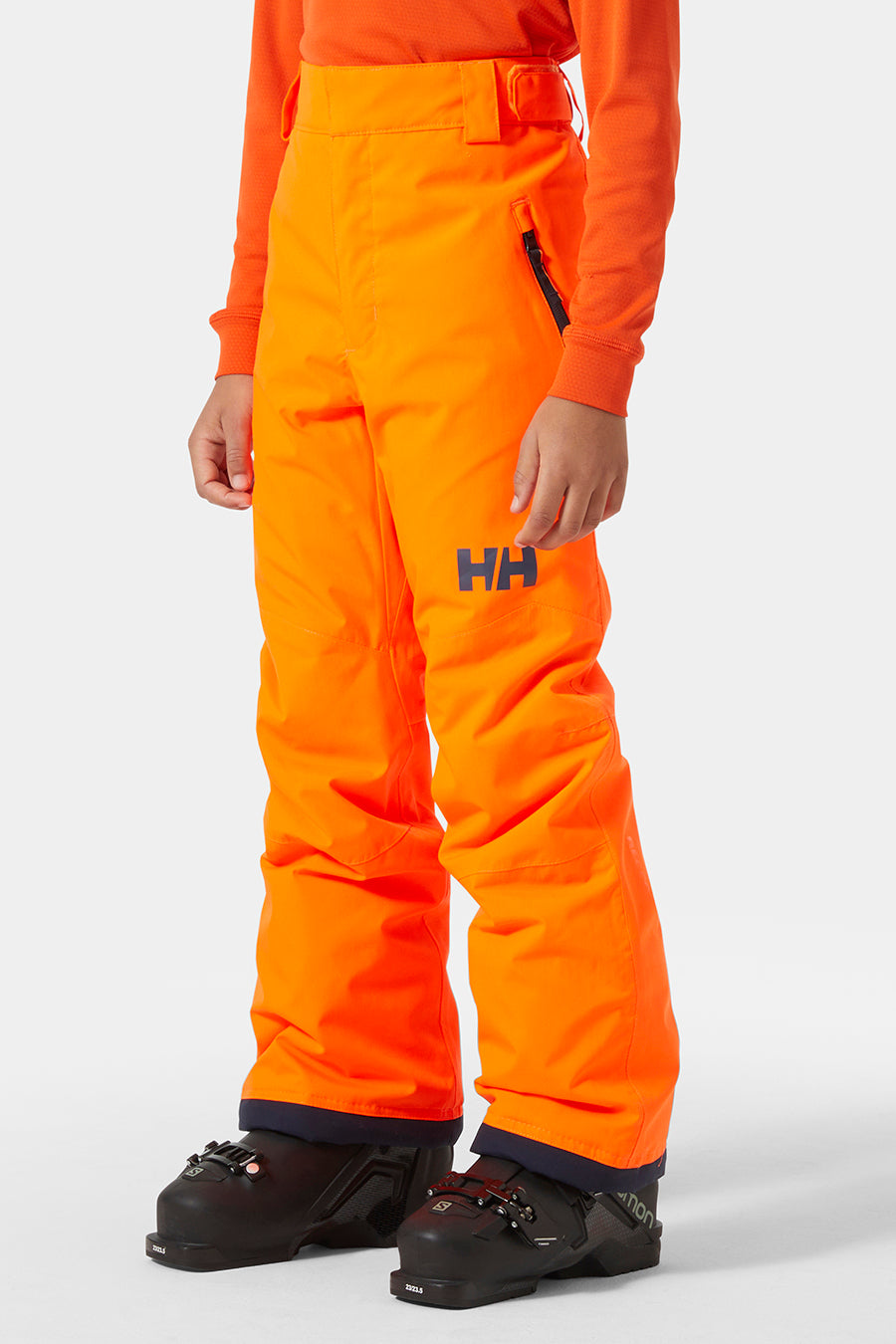Kids Snowpants Helly Hansen Legendary Neon Orange – Mini Ruby