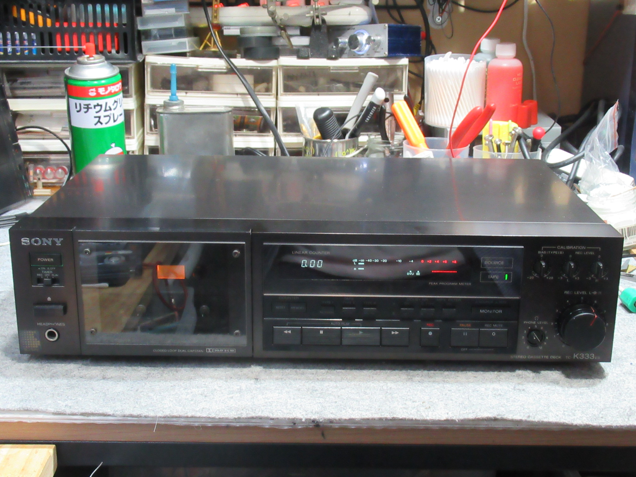 SONY TC-K333ES ライトメンテナンス – Audiolife － Enjoy your audio