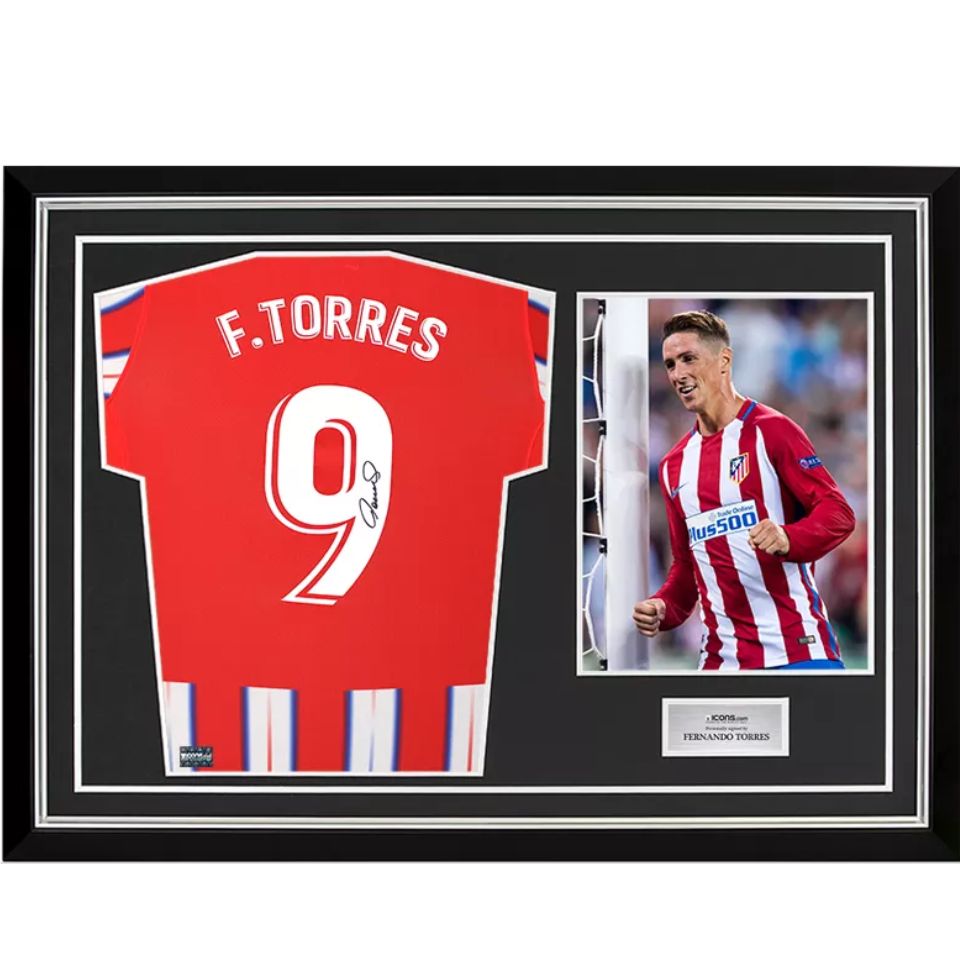 フェルナンド・トーレス チェルシー発行直筆サイン入りオフィシャル