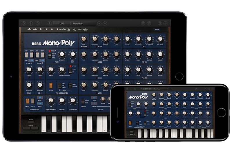 81年のKORGアナログシンセ名機Mono/PolyがiOSアプリで復活。最新の音色