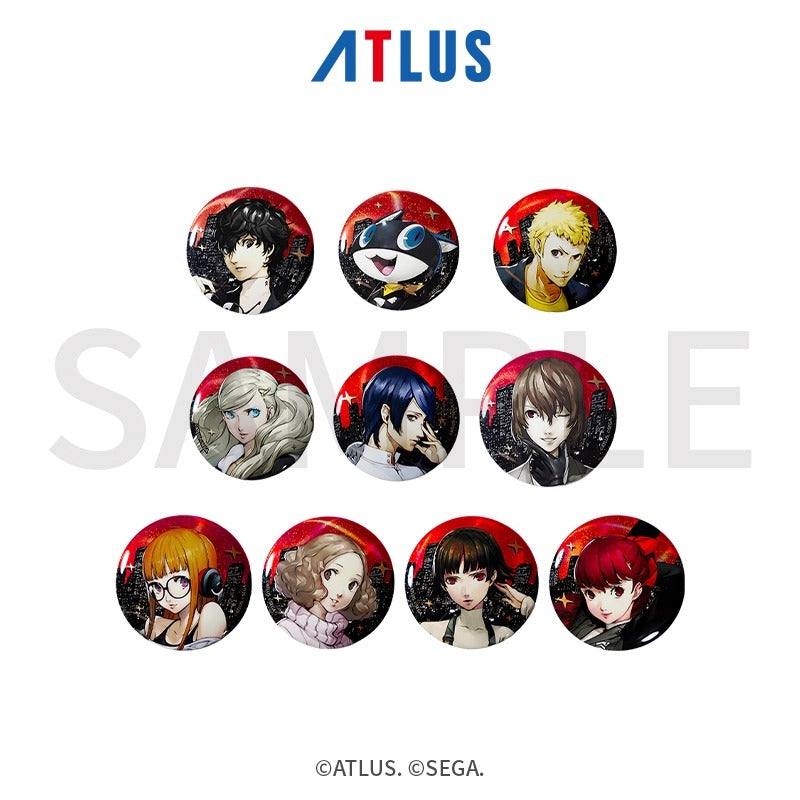 予約】SEGA Store 中国限定 P5R ペルソナ5 ザ・ロイヤル 缶バッジB