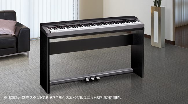 PX-130BK / 130WE - デジタルピアノ＜プリヴィア＞ - 電子楽器 - CASIO