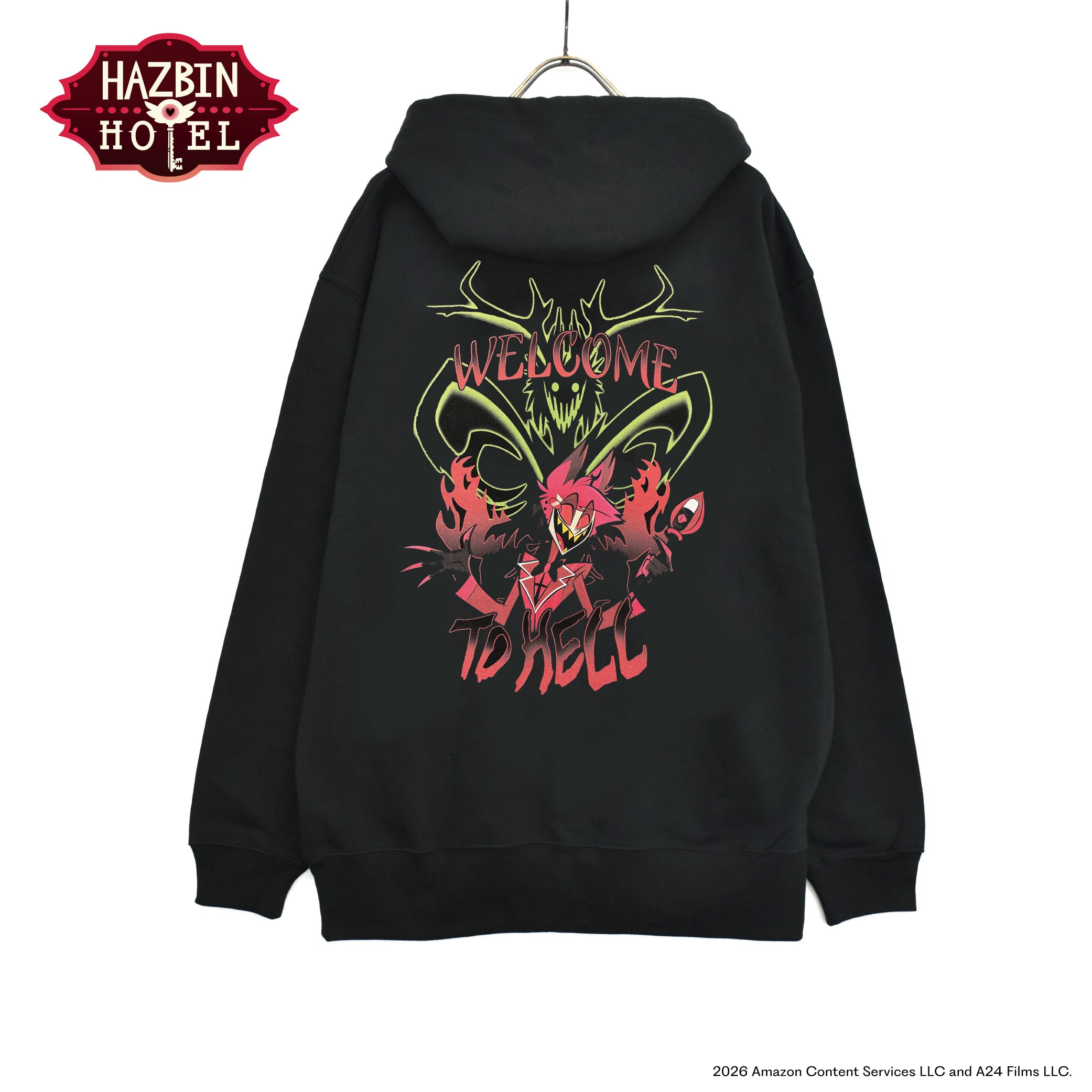 HAZBIN HOTEL 【ハズビンホテル】 アラスター バックプリント プル