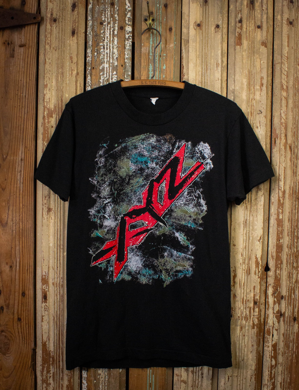 Vintage XYZ Band Take What You Can 1990 Tour T Shirt Black Medium