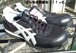 スニーカータイプのアシックス 安全靴FIS32Lの4101：新ブルー