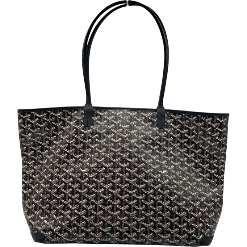 ゴヤール GOYARD アルトワMM ブラック PVC/レザー ユニセックス トート