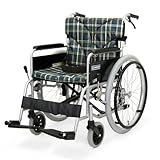 カワムラサイクル KA102・202シリーズ KA102SB/7-40 標準車いす 介助用
