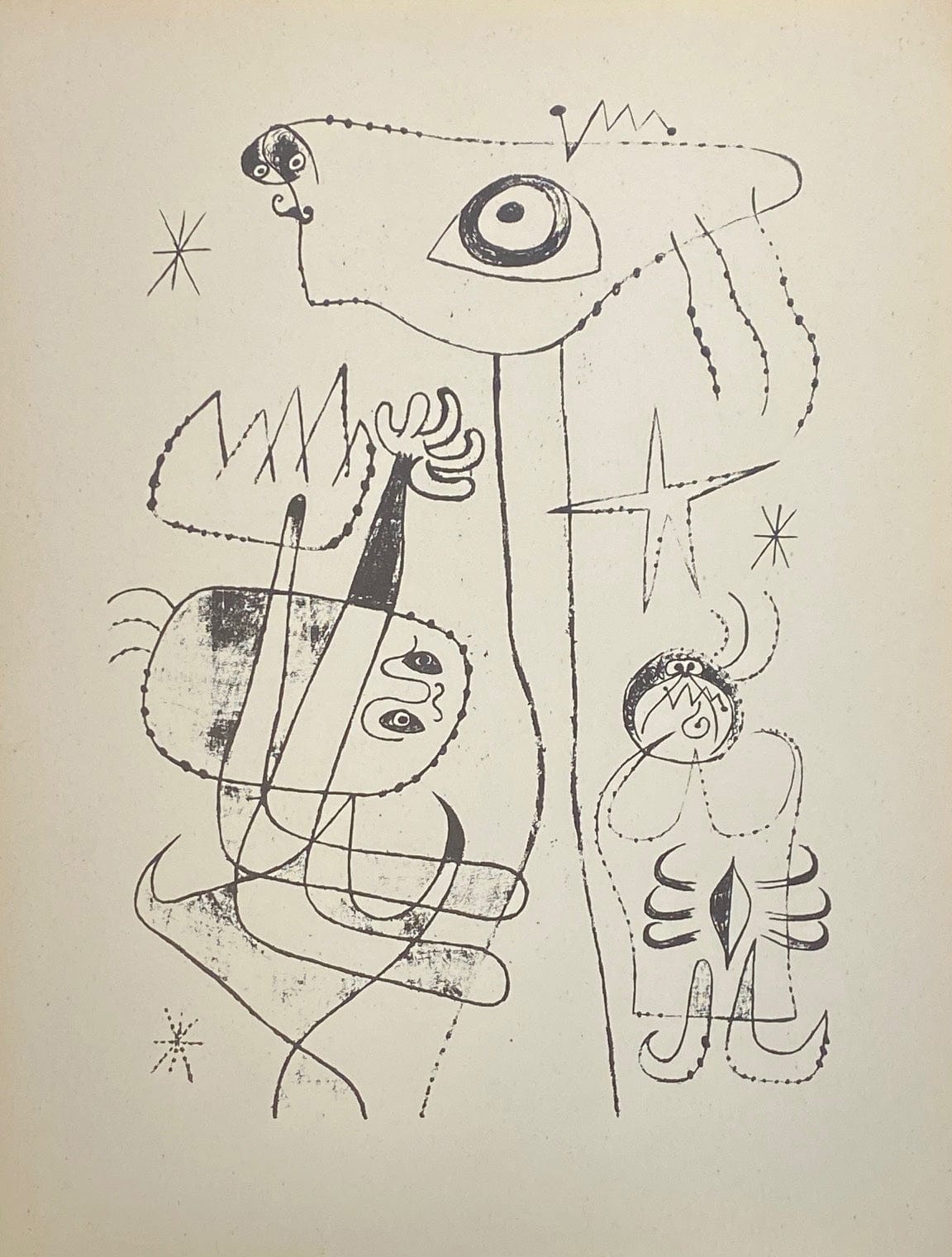 Joan Miró; Lithograph XXXVII – Gold & Silver Pawn Shop
