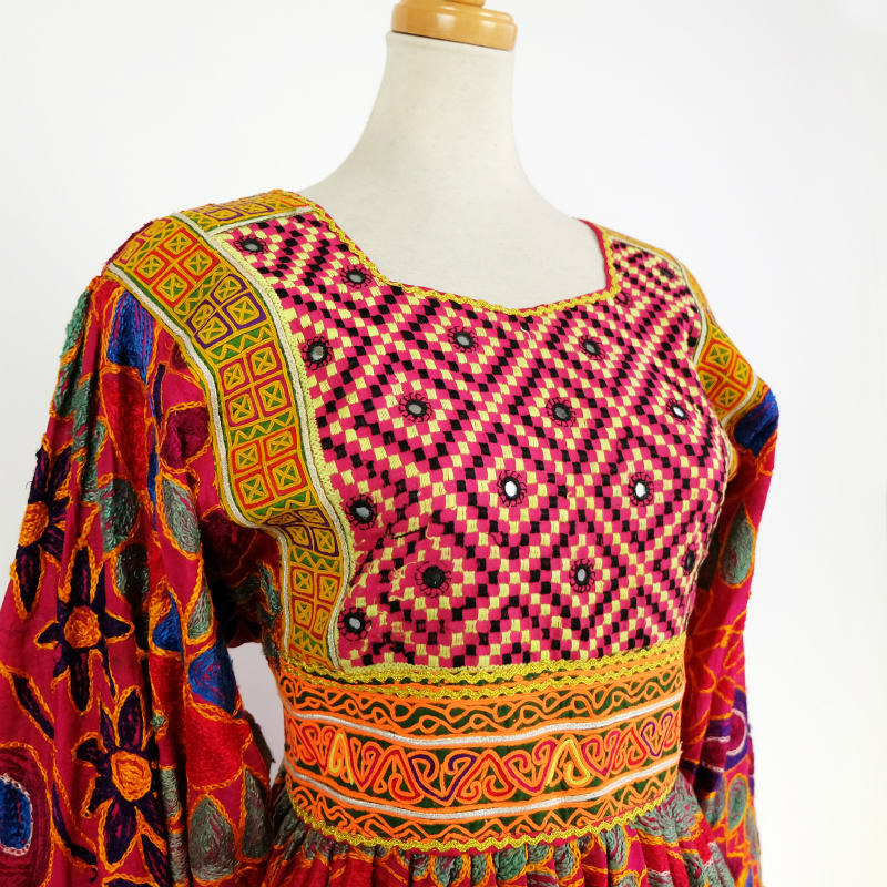 アフガニスタン古布ドレス A｜マライカ公式通販