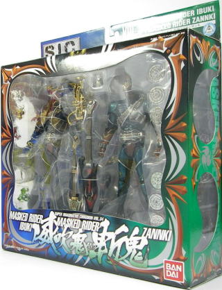 S.I.C.仮面ライダー威吹鬼＆仮面ライダー斬鬼 玩具レビュー 1