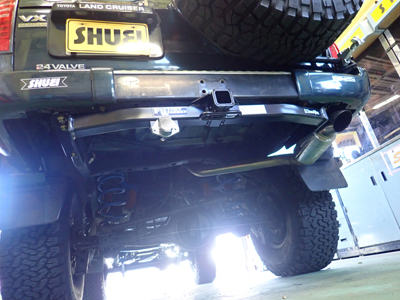 ランクル80へヒッチメンバー取り付け！ | 4WD・四駆カスタム