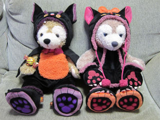 ダッフィーのお着替え-ハロウィン2013 : PHOTO日記