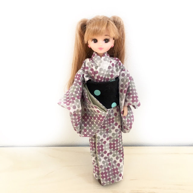 着物の型紙を作ってみました！ : リカちゃん服ハンドメイド りんごぽん