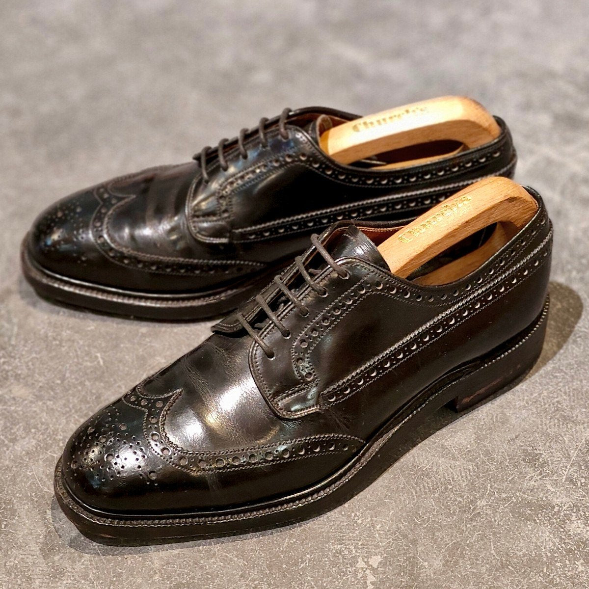 Church's】チャーチ 3都市 グラフトン ウイングチップ ブック