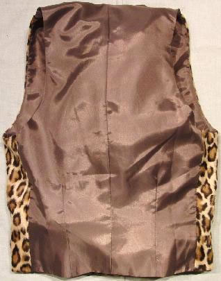 666 ヒョウ柄ベスト(シドベスト)