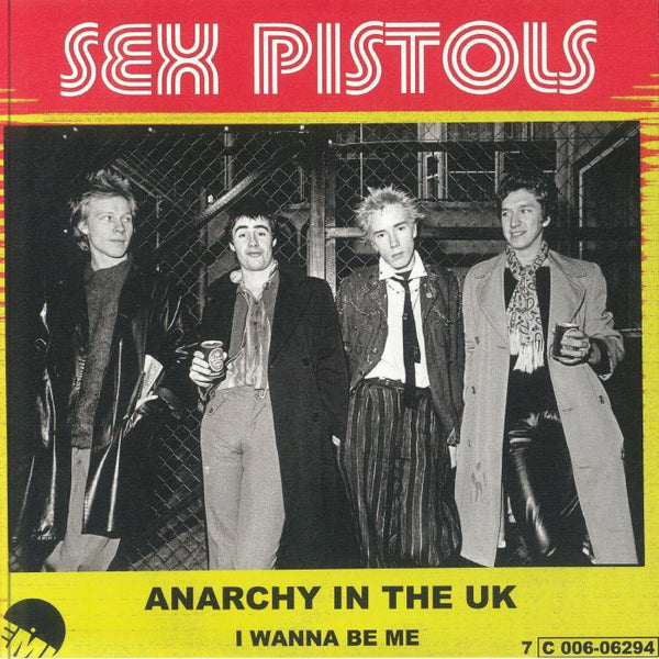 SEX PISTOLS Anarchy In The UK (reissue) EMI Sweden Format: limited