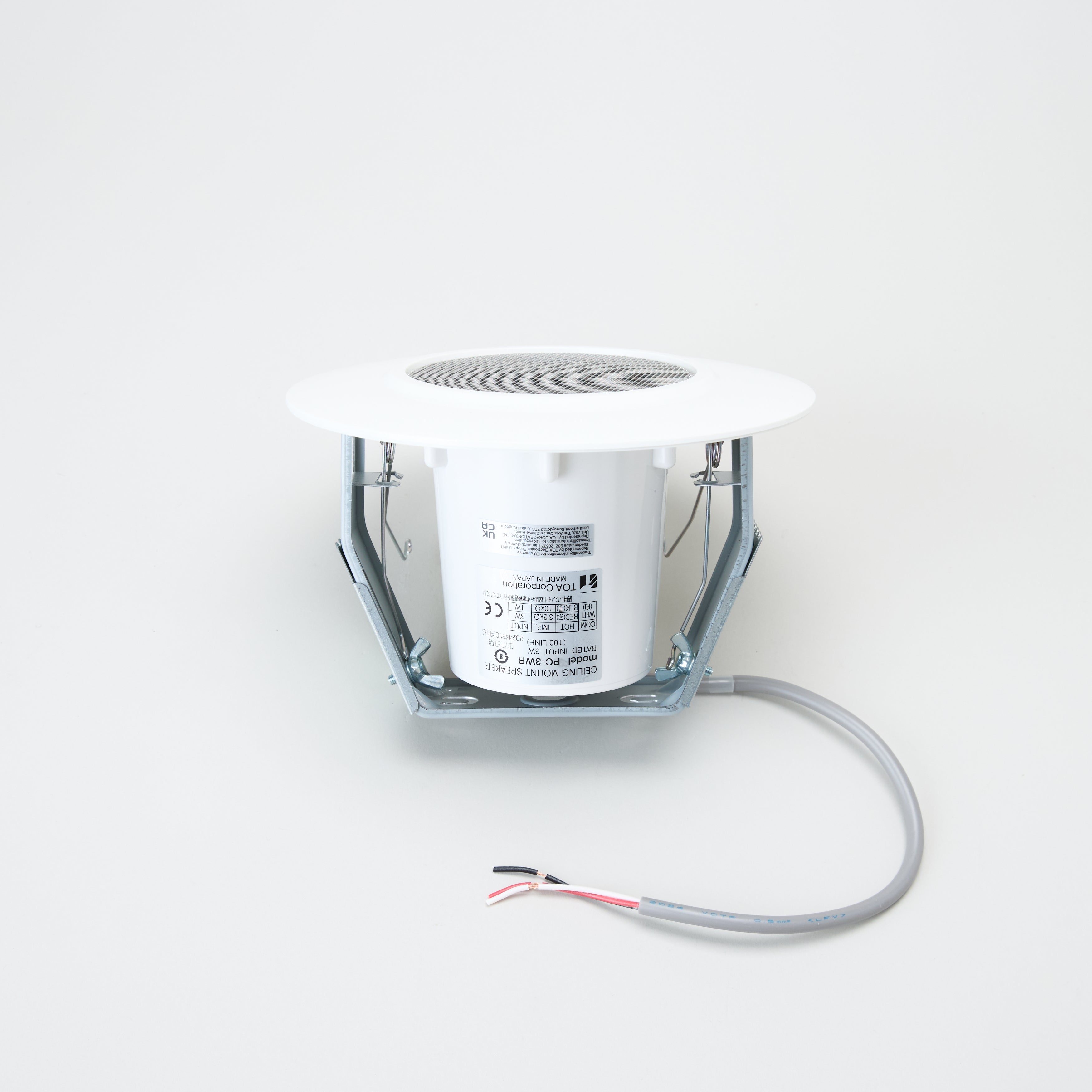 防滴型天井スピーカー PC－3WR - TOA株式会社｜【消防・防災設備