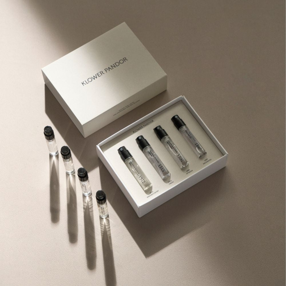 日本限定】KLOWER PANDOR 香水ミニボトル（3ml）4本セット – シー