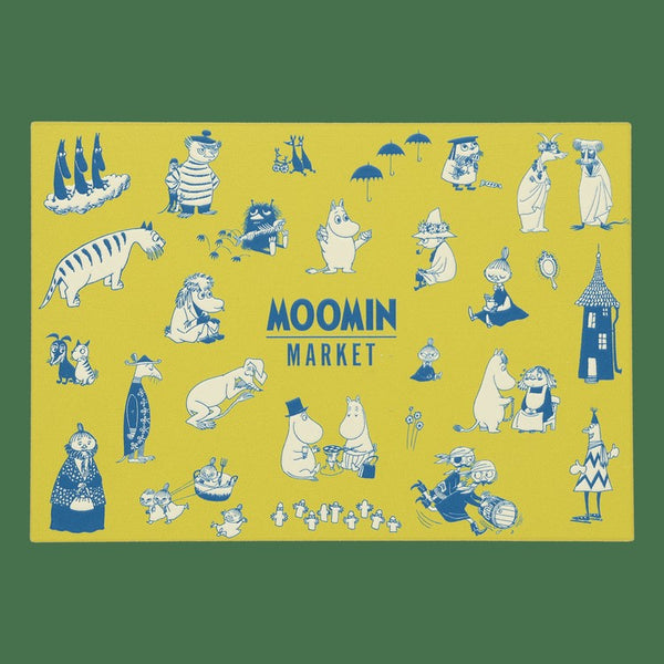 penon木製ポストカード（イエロー）【ムーミンマーケット2025