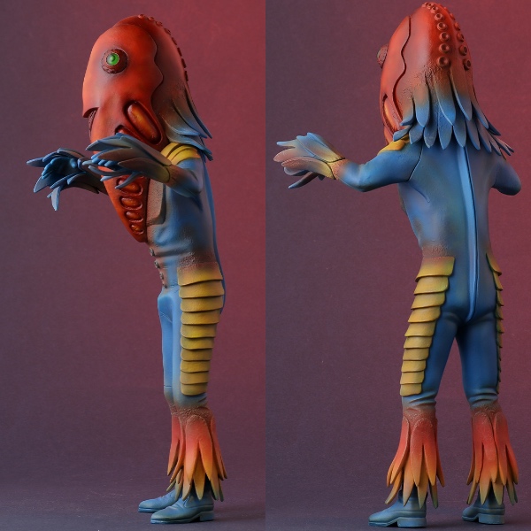 新品未開封】エクスプラス 大怪獣シリーズ イカルス星人 少年リック