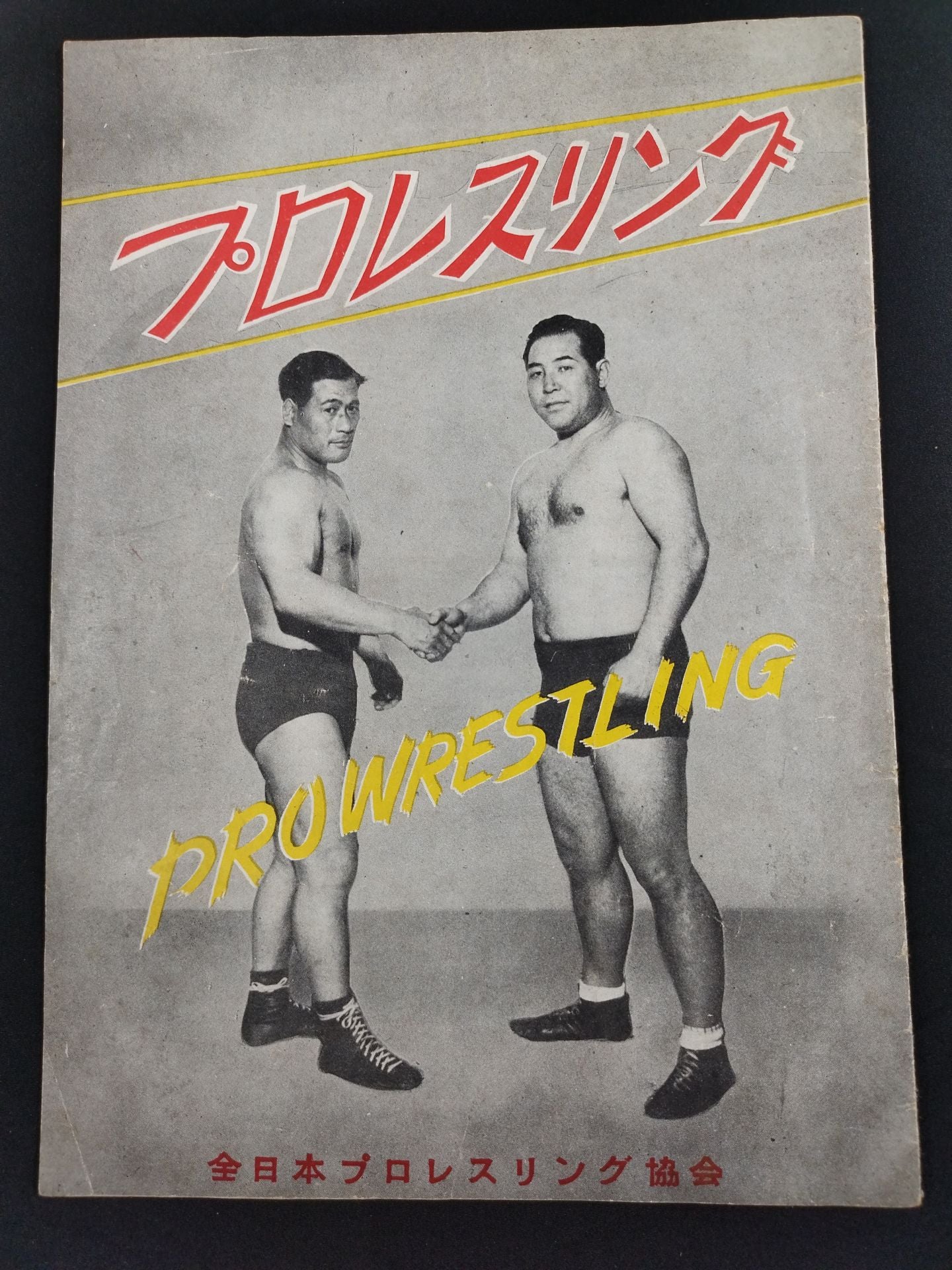 全日本プロレス協会 旗揚げパンフレット – 闘道館