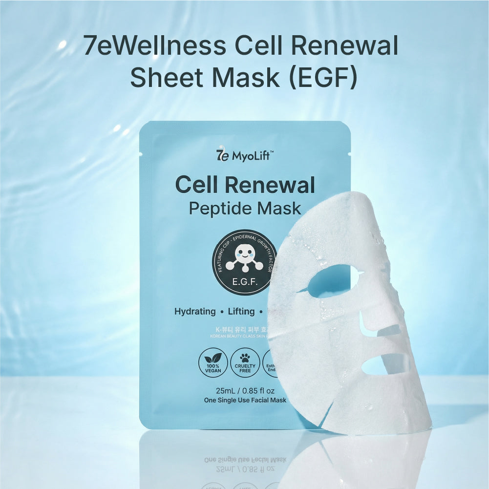 Cell Renewal Peptide Mask – 7E Wellness