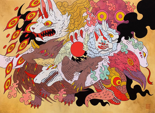 おどろおどろとuntitled|上床加奈Kana Uwatoko