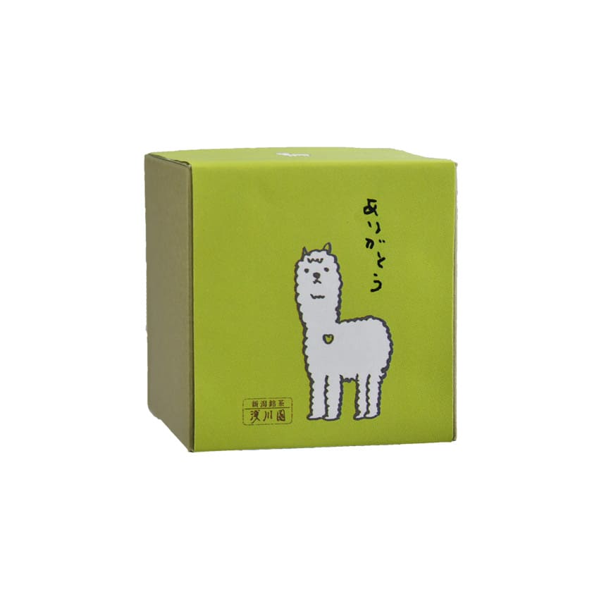 新潟銘茶 浅川園】にいがたの動物園 アルパカ（越後の豆茶）