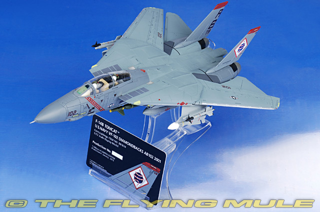 F-14B Tomcat 1:72 Diecast Model - Century Wings CW-001614 - $159.95