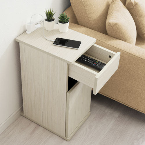 ゴミ箱付きサイドテーブル テーブル サイドテーブル おしゃれ ぼん家具