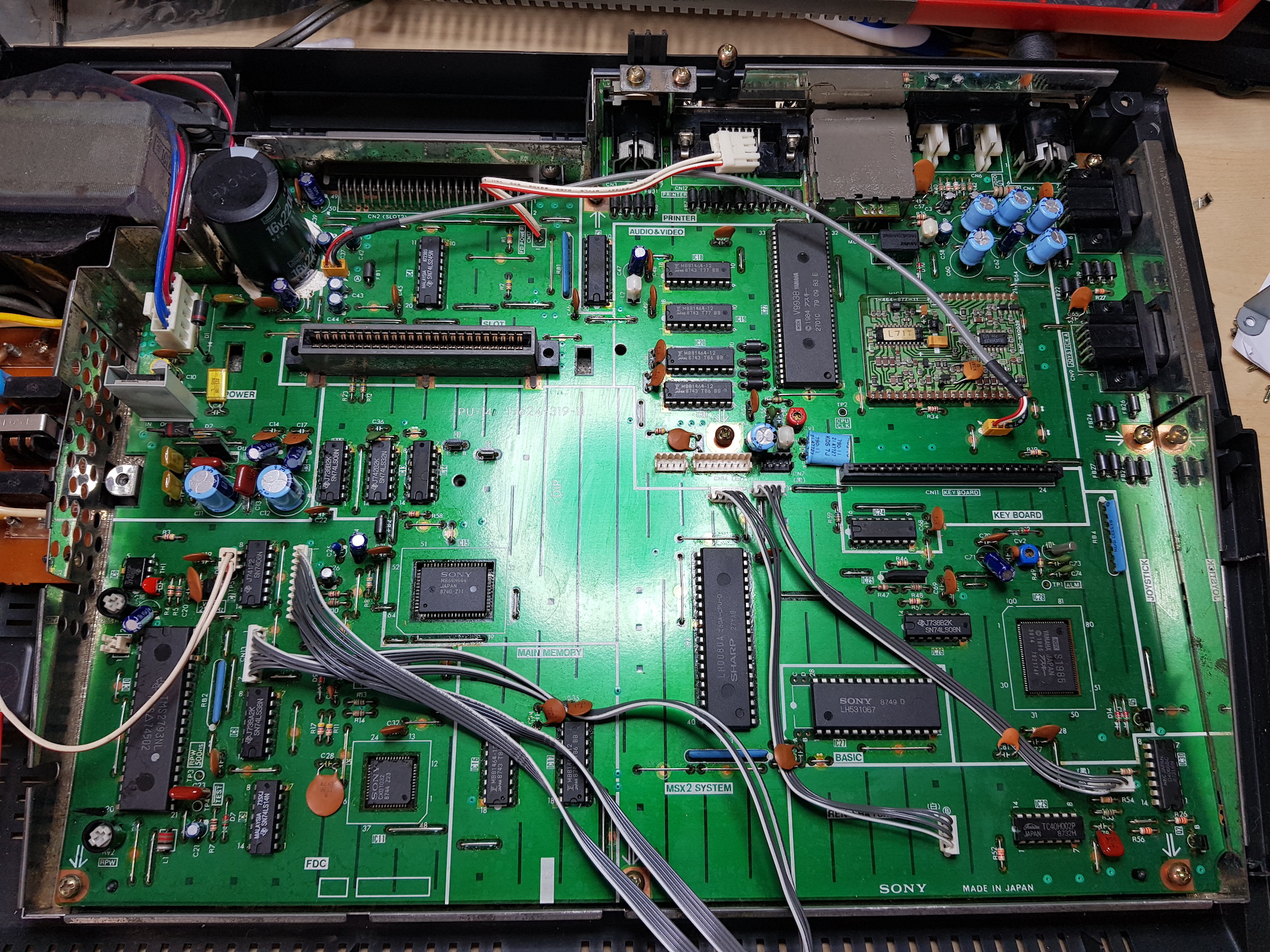 Sony HB-F1XD MSX2 restoration | MSX Resource Center (Page 1/3)