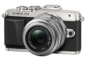 オリンパス OLYMPUS PEN Lite E-PL7 自分撮りとスマートフォン連携を
