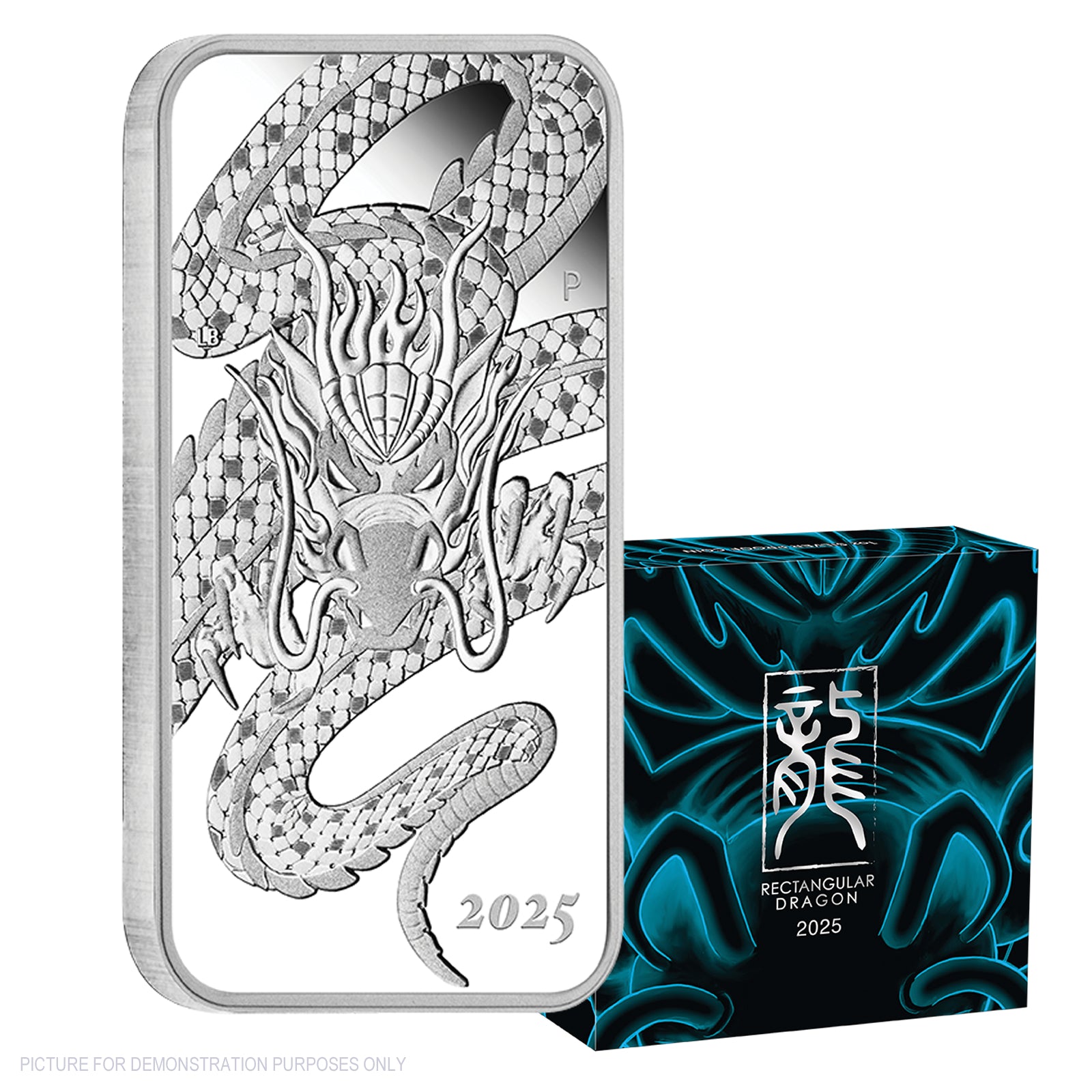2025 Perth Mint Dragon 1oz Silver Proof Rectangular Coin – Online