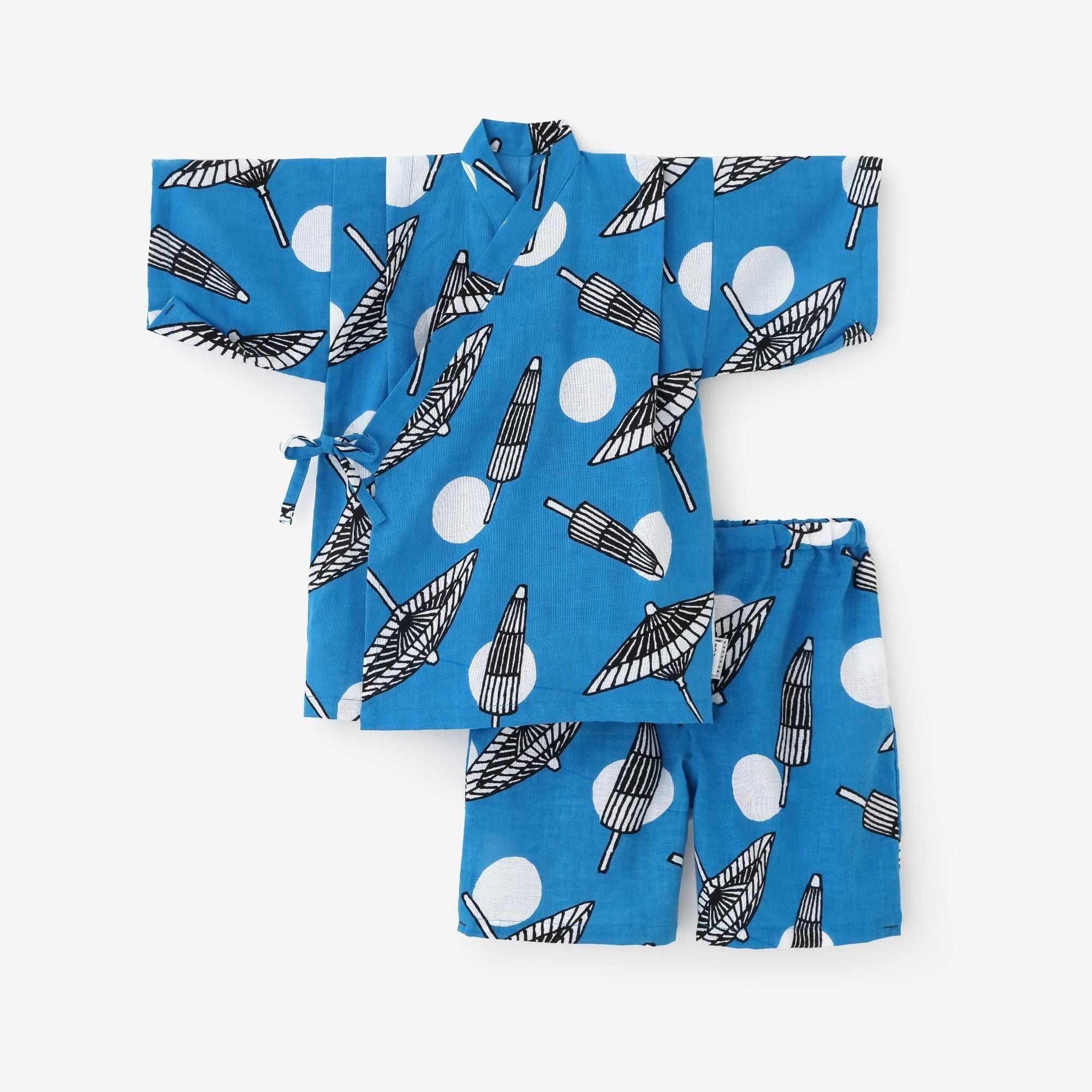 ○いせもめん こどもじんべい／ばんがさにすいぎょく