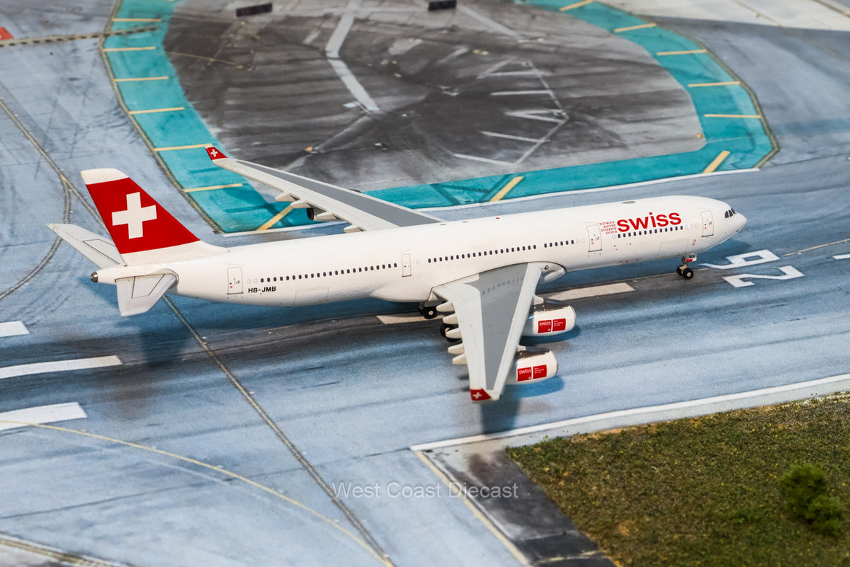 Phoenix Models Swiss Airlines Airbus A340-300 HB-JMB – West Coast