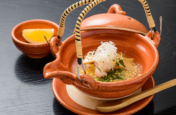 鹿児島市騎射場 会席料理 遊花膳こうの | 【旬だより】ふぐのすっぽん