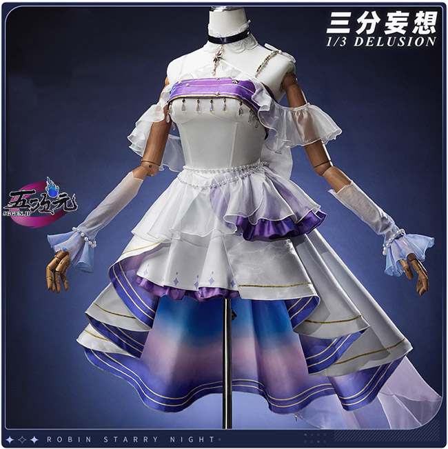 三分妄想 崩壊スターレイル コスプレ スタレ ロビン 星月夜 同人衣装