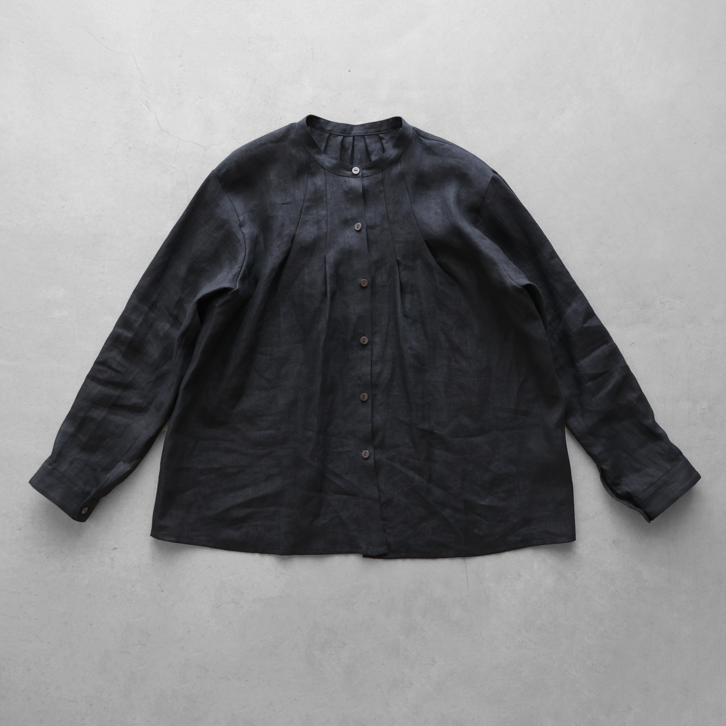 シャトルリネンタックブラウス U113をリリースしました／ – HUIS