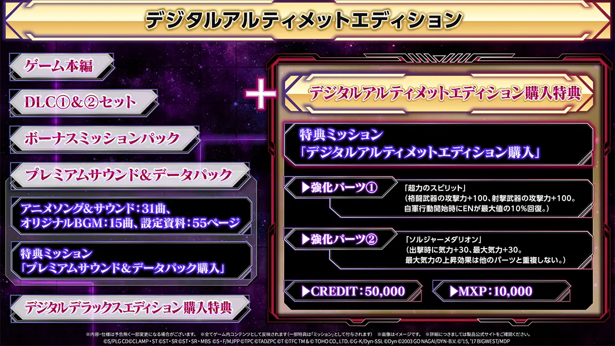 PRODUCT | スーパーロボット大戦Y