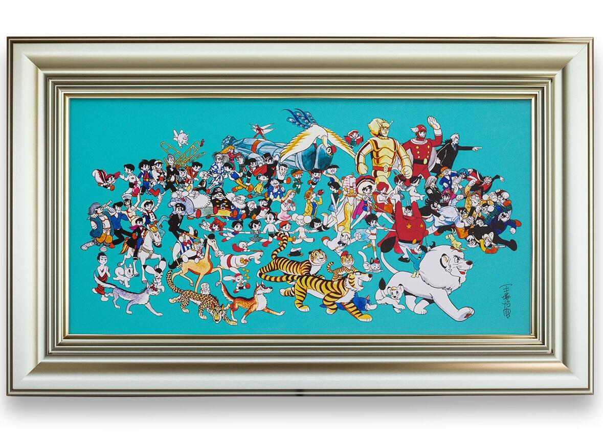 新商品】プレミコより「手塚治虫 キャラクター大行進」の高精細版画