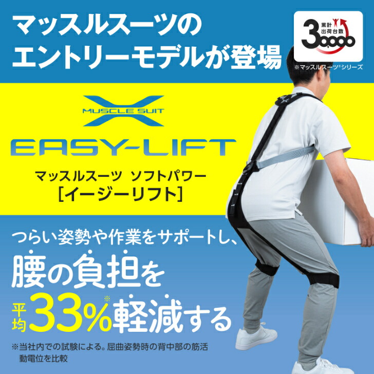 楽天市場】公式｜マッスルスーツ Soft-Power EASY-LIFTアシストスーツ