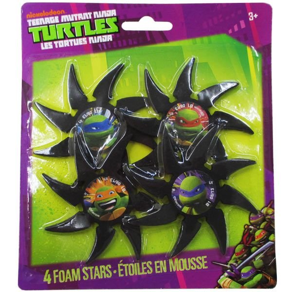 楽天市場】タートルズ キャラクター手裏剣4pセット【レオナルド