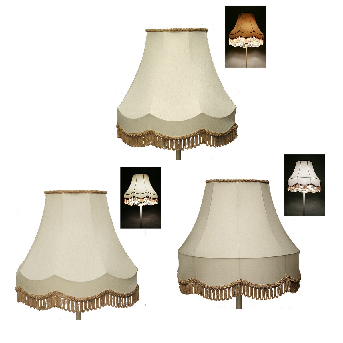 楽天市場】フロアスタンド用 ランプシェード 交換用 アーム式 直径40cm