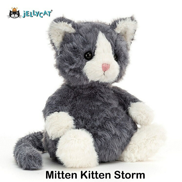 楽天市場】jellycat ジェリーキャット ねこ CAT ネコ ハチワレ はち