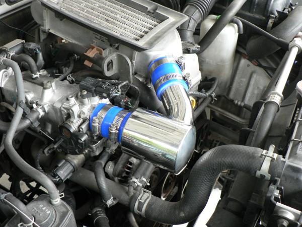 楽天市場】ジムニー JB23 インテークチャンバー 1〜3型 ステンレス