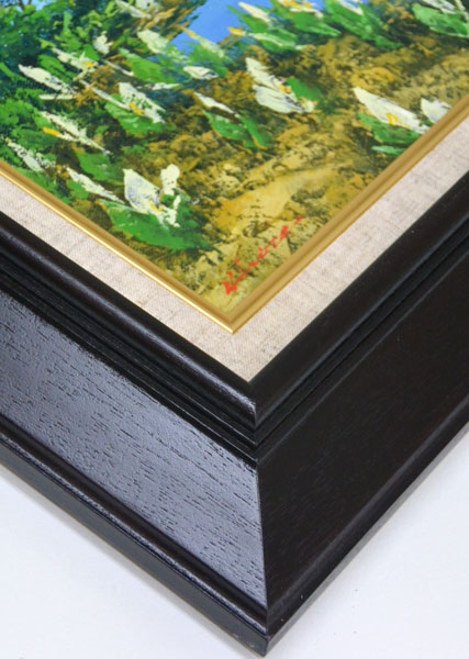 楽天市場】絵画 油絵F6 尾瀬 広瀬和之画【当日出荷可能】【送料無料