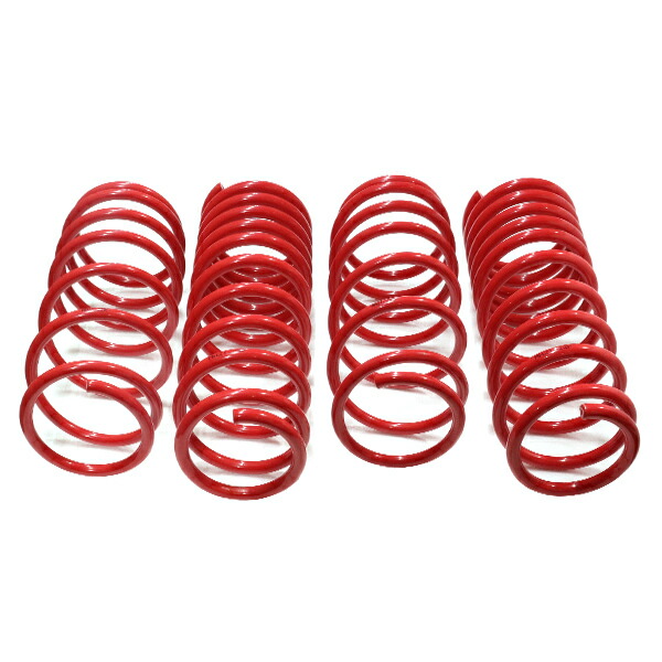 楽天市場】【送料無料】 ローダウンサス スズキ ワゴンR MH21S レッド