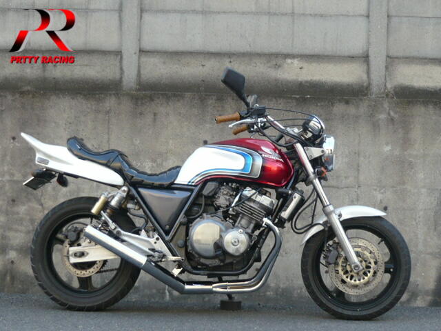 楽天市場】HONDA CB400SF NC31 ショート管 70π 新品 マフラー メッキ