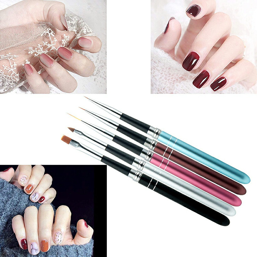 楽天市場】ジェルブラシ ネイルブラシセット 筆 10種セット ジェル
