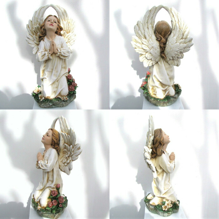 楽天市場】《待望の再入荷！！》【優しい天使 祈りを捧げる天使像